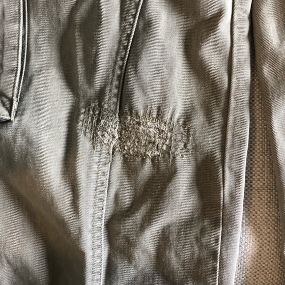 BCBG wide leg cargo pant - Picture 5 of 10